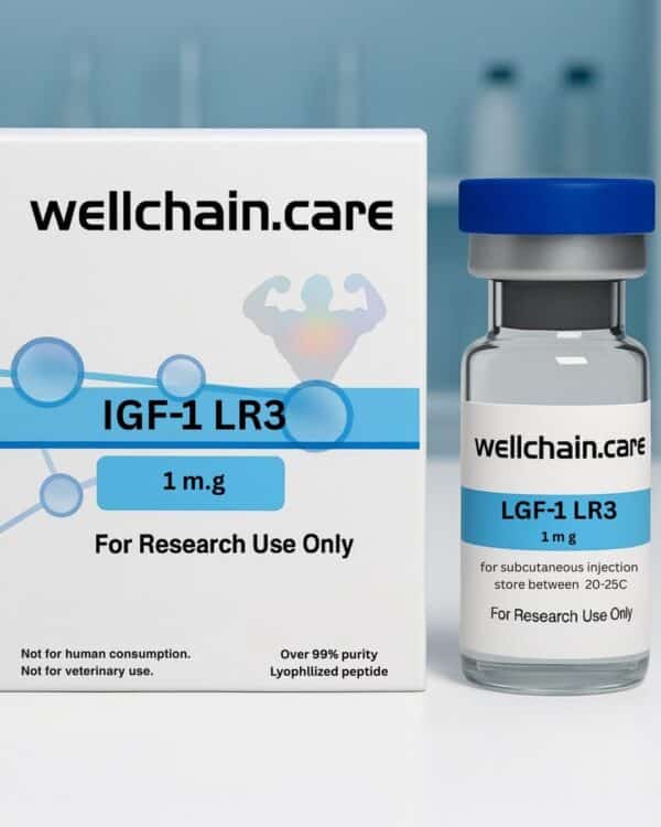 IGF-1 LR3 – 1mg research peptide. 