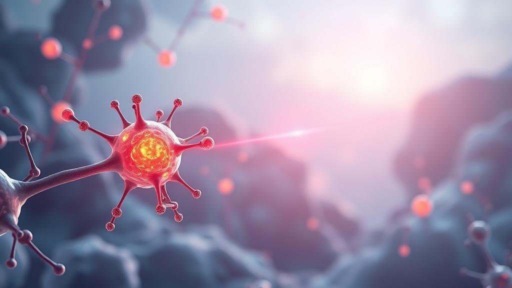 Scientific concept art for IGF-1 LR3 research