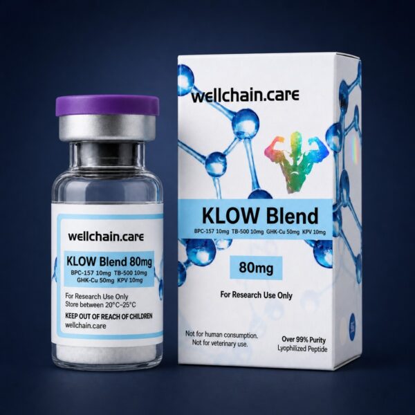 KLOW 80mg - GHK-Cu 50mg + BPC-157 10mg + TB-500 10mg + KPV 10mg